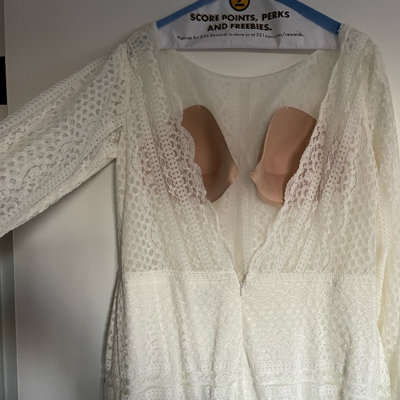 Boho Wedding Dress- size 24 - Picture 9 of 11